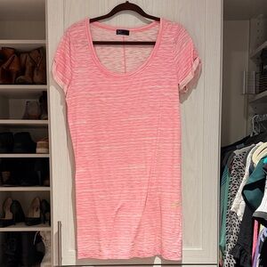 GAP Light Pink Short Sleeve Tee Dress